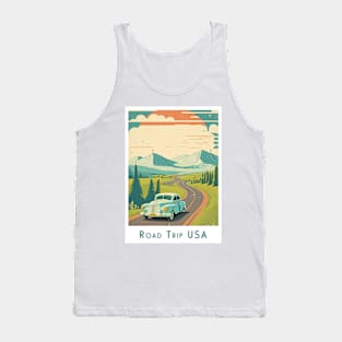 Retro Vintage Road Trip USA Tank Top